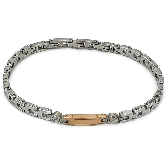 Pulsera Boccadamo Hombre Man in Acero ABR637R - ABR637R
